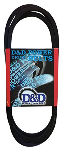 D&D PowerDrive 635610 חגורת החלפת פריג'ידייר, חתך חגורה B/5L, אורך 38 אינץ ', גומי