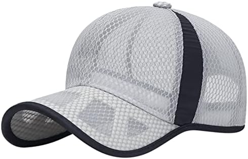 יוניסקס משאית כובע בייסבול מתכווננת אופנה מתכווננת כובעי רשת Snapback כובע משאיות שטוף לגברים נשים