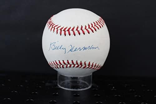 בילי הרמן חתם על חתימת בייסבול אוטומטית PSA/DNA AL88404 - כדורי חתימה
