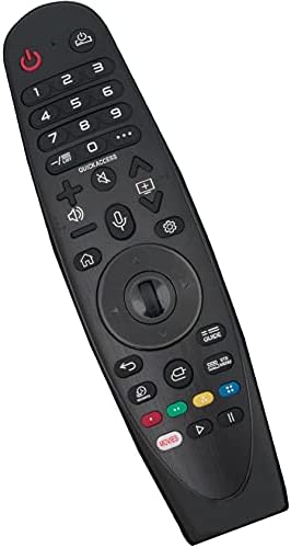 AN-MR19BA Voice Replace Remote Control fit for LG 2019 Smart TV W9 E9 C9 B9 UN69 UN70 UN71 UN73 UN80 UN85 UN90 SM99 SM95 SM90 SM80 SM86 SM81 UM80 UM75 UM73 UM71 UM6970 Series 55SM8000PUA 49UM6900PUA