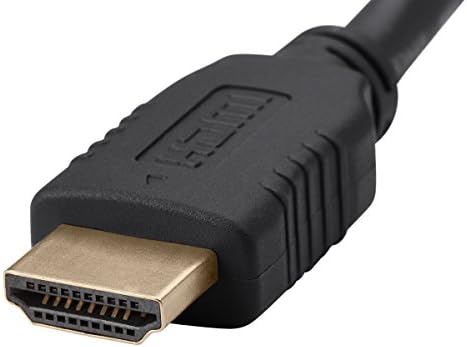Monoprice HDMI כבל במהירות גבוהה - 6 רגל - שחור, 4K@60Hz, HDR, 18GBPS, YUV 4: 4: 4, 28AWG - סדרת SELECT