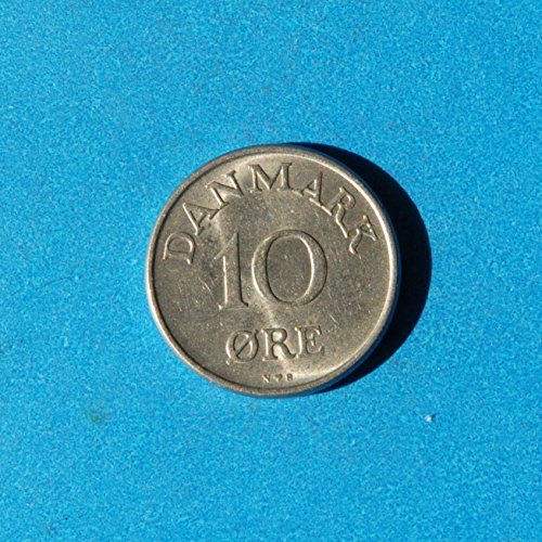 1954 DK DANMARK 10 עפרות FREDERIK IX מטבע
