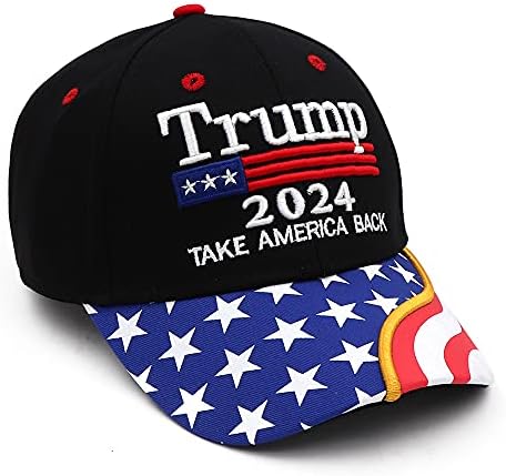 מגע כובע דונלד טראמפ 2024 להפוך אמריקה נהדר שוב רקום ארהב דגל כובעי לקחת אמריקה חזרה נהג משאית כובע עבור גברים נשים