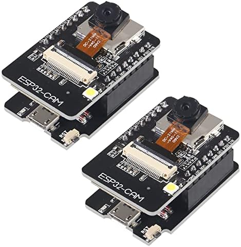 2 PCS ESP32 CAM MICRO USB ESP32 סדרתי ל- WiFi ESP32 לוח פיתוח CAM עם OV2640 מודול WiFi Bluetooth עם הורדת TTL