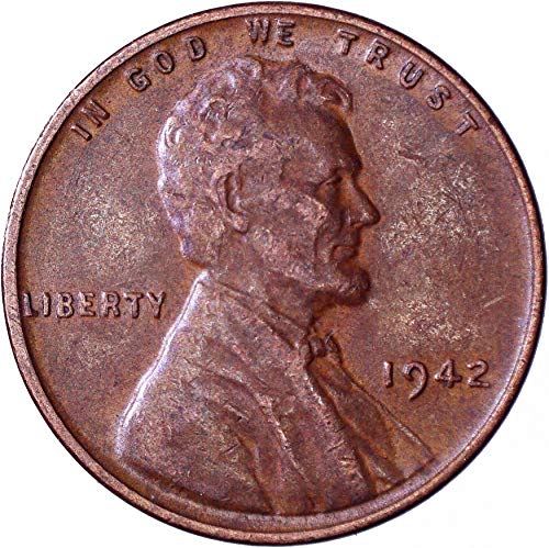 1942 לינקולן חיטה סנט 1 סי מאוד בסדר