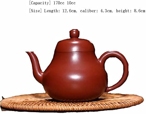 Wionc אדום גדול הונג פאו בוץ מיקום סיר קומקום קומקום חרס קומקום סיני קונגפו סיני סירי תה 170 מל תוכי תה