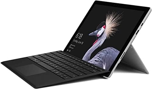 Microsoft Surface Pro 5 12.3 אינץ 'טאבלט מסך מגע, Intel Core i7-7660U, 8GB RAM, 256GB SSD, כולל מקלדת, WiFi, USB 3.0, מצלמה, Windows 10 Pro