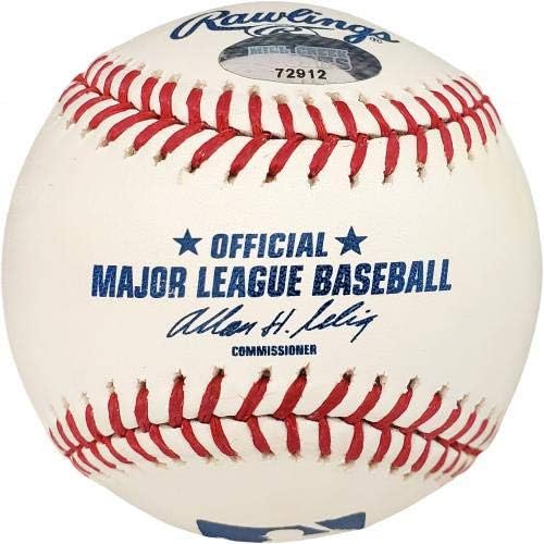 מייק קרפיון חתימה על חתימה רשמית MLB בייסבול בוסטון רד סוקס MCS HOLO מלאי 18723 - כדורי בייסבול עם חתימה