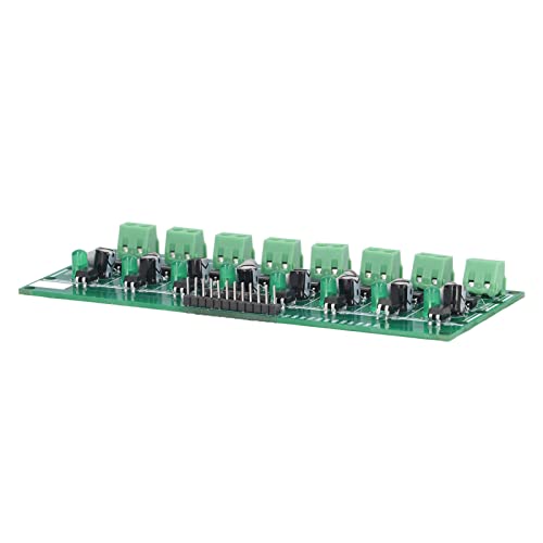 לוח בידוד Optocoupler, 8 ערוץ אופטוקלר, מודול גילוי מתח 220 וולט AC, מגלה עבודת לוח בידוד עם PLC, שנאי בידוד