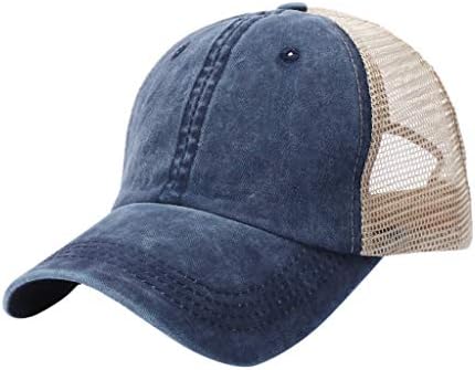 רשת כובעי אבא מתכווננת רגילה כובעים לגברים נשים כובעי בייסבול נהיגה כובע שחור פולו סנאפבק ריק נושם פרופיל נמוך