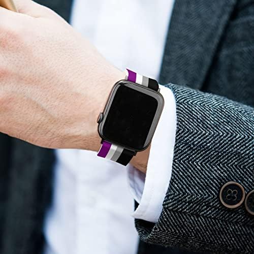 פס שעוני גאווה תואם ל- Apple Watch 38 ממ 40 ממ 41 ממ 42 ממ 44 ממ 45 ממ רצועות כף יד סיליקון Smartwatch רצועה להחלפה לסדרה IWatch 7 6 5 4 3 2 1