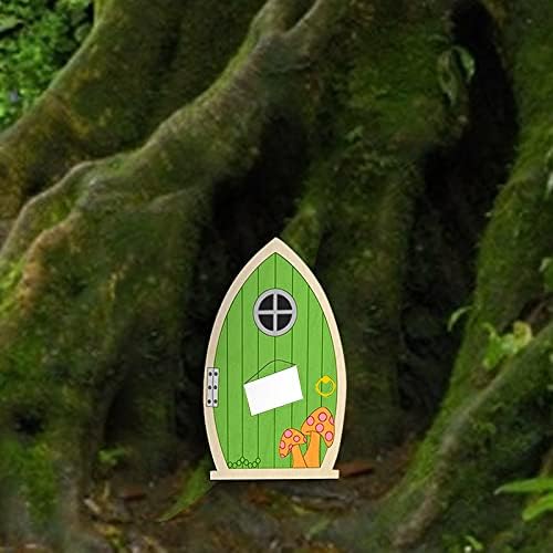 כרטיסי פסחא לילדים מחשבים דתיים לעצים גן 6 וחלון חצר דלת גנום DIY תפאורה מיניאטורית פטיו לגינה קולביי מתלי