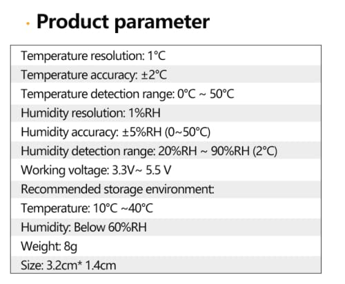 11 דיגיטלי טמפרטורה ולחות חיישן מודול עבור ארדואינו פטל פי 2 3 5 יחידות