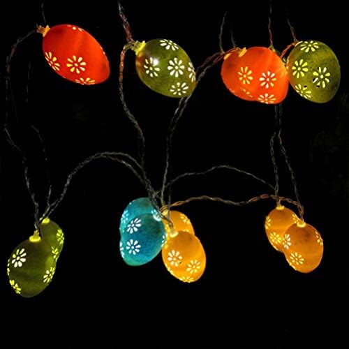 ביצי Abofan אורות מוטות LED סוללה המופעלת על ביצים חלולות פיות פיות תפאורה אור למסיבה ביתית איסוף מסיבת עץ פסחא 20 מנורות