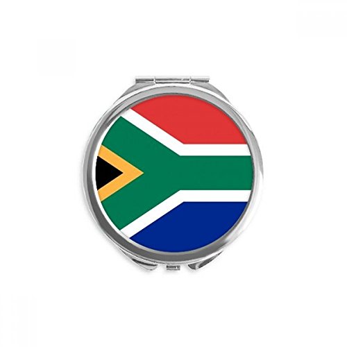 דרום אפריקה לאומי דגל אפריקה המדינה יד קומפקטי מראה עגול נייד כיס זכוכית