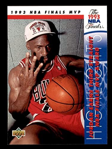 1993 הסיפון העליון 204 גמר NBA מדגיש את מייקל ג'ורדן שיקגו בולס NM/MT BULLS UNC