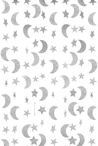 כוכב אירידס ססגוני גרלנד מפלגת עיצוב הולוגרפית סטרימרים של כוכב נצנוץ תפאורה של קישוטי מסיבת יום הולדת למקלחת לתינוקות, קוטר 3 , 20 רגל בסך הכל