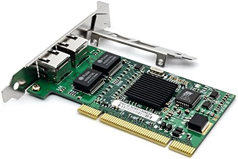 Jeirdus עם Intel Chipset 82546 יציאה כפולה Gigabit 8492MT PCI Server Card 1000M RJ45 NIC Ethernet מתאם שולחן עבודה