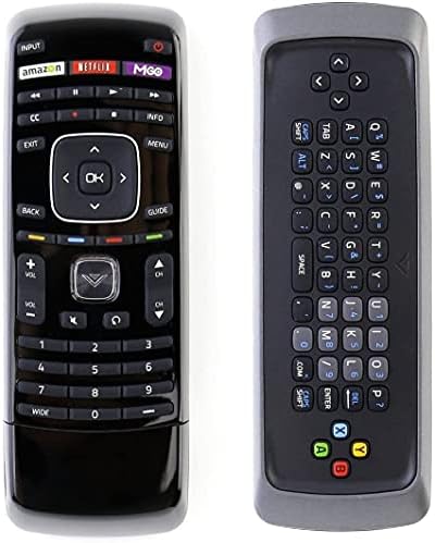 Universal XRT302 Remote Replacement for All VIZIO Smart TV Remote control with Qwerty dual side keyboard