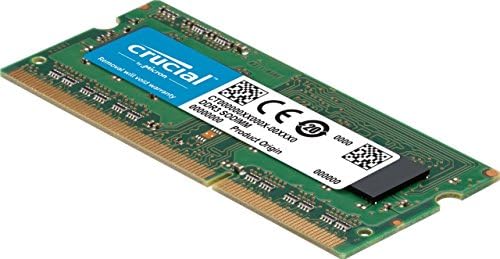 חיוני 8 ג'יגה -בייט DDR3/DDR3L 1333 MT/S SODIMM זיכרון 204 פינים עבור MAC - CT8G3S1339M