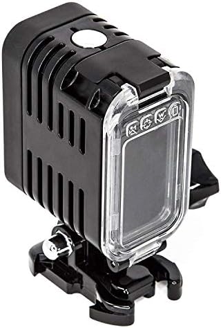 המקצועי המקצועי המקצועי המקצועי, סופר חזק של Ultimaxx, 40 מ 'LED מתחת למים עבור GoPro 5/6/7/8/Max 360, ומצלמות פעולה של DJI Osmo עם סוללה נטענת