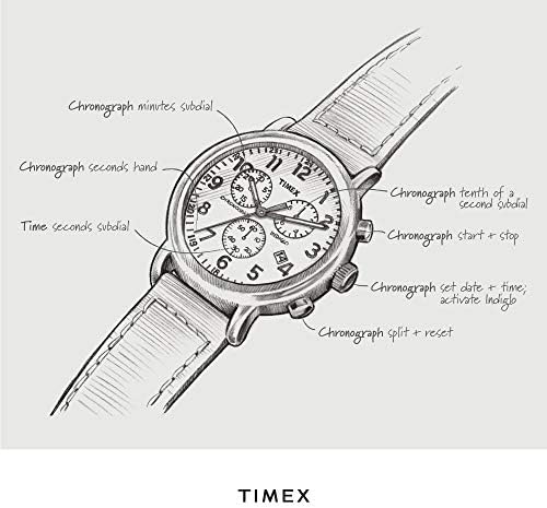 שעון הכרונוגרף של טיימקס לגברים