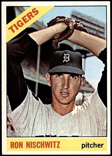 1966 Topps 38 Ron Nischwitz Detroit Tigers Ex/MT Tigers