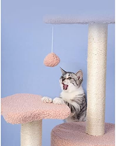 FEGOCLT חתולים בית חיות מחמד סולם לוח גירוד סולם חתול מסגרת עץ עץ חתלתול חדש ארבע עונות יוניברסל