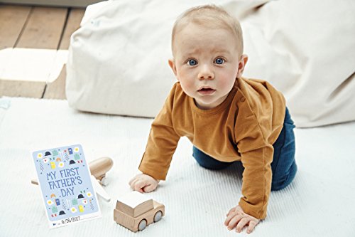 מיילסטון-תינוק של ראשון חגיגות תמונה כרטיס חוברת - לקרוע חוברת של 6 כרטיסי תמונה כדי ללכוד שלך תינוק של ראשון בלתי נשכח חגיגת רגעים