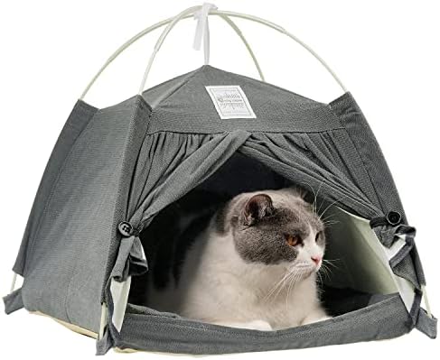 מיטת אוהל חתולים, בית מערת חיות מחמד Lavamon