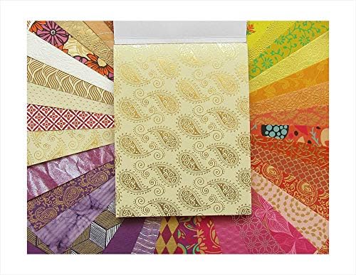 Paperhues Pink-heel-heelw-heel-brown Decuortation Collection Collection Papers 8.5x11 כרית, 40 גיליונות.