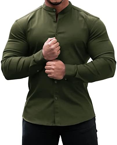 חולצות שרירים לגברים xxbr חולצות דקיקות מתאימות צווארון מוטב