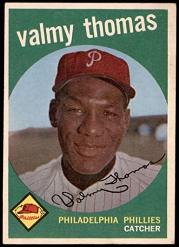 1959 Topps 235 Valmy Thomas Philadelphia Phillies VG/Ex Phillies