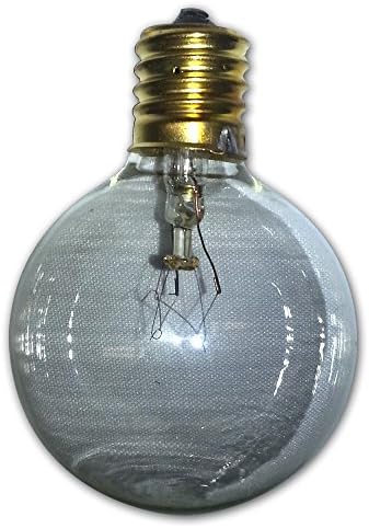מחרוזת אור החברה ג90012 ענבר גרם 50 גלוב מחרוזת אור הנורה עם דואר 17 בסיס, 7 ואט