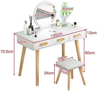 שולחן שולחן איפור QJPAXL חדר שינה מיני קטן שולחן קוסמטיקה קבלת ארון ארון קוסמטי פשוט שולחן קוסמטי