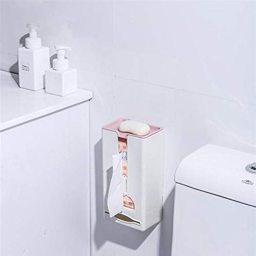 Dlvkhkl קופסת רקמות רכבה על קיר מפיות מפלסטיק מתקן נייר לחדר אמבטיה למטבח