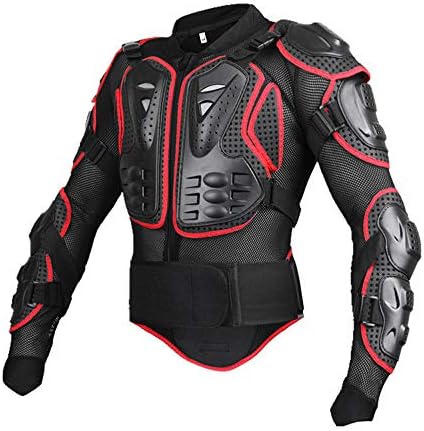 ז'קט שריון גוף מלא של יוניסקס - מירוץ מוטוקרוס עמוד השדרה Protecto מעיל לנשים וגברים