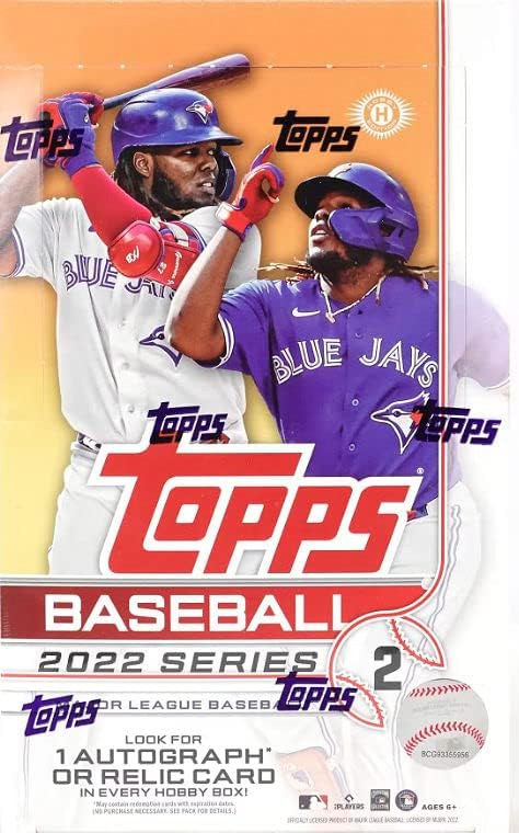 2022 Topps Series 2 MLB תיבת תחביב בייסבול