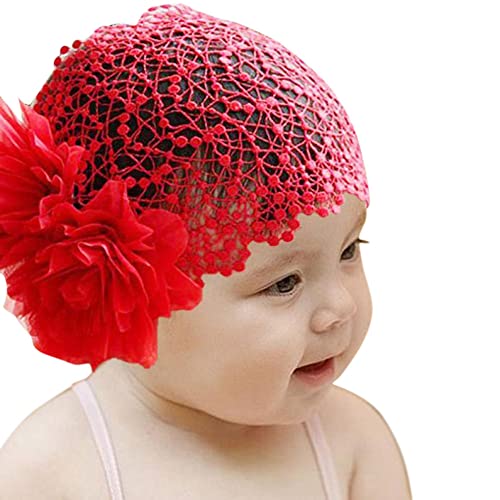 תינוק סרטי ראש פרח פעוטות תינוקות תינוקת תחרה בגימור שיער להקת בארה ' ב כובע