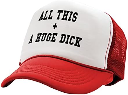 חברת Nukem Cap - כל זה + D ** k ענק - כובע כובע סגנון רטרו וינטג '