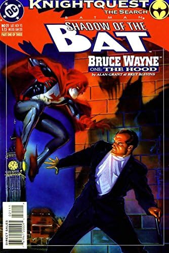 באטמן צל העטלף 21 1993 עמוד 1 צבוע מקורי חתום אדריאן רוי