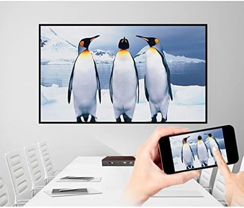WDBBY נייד מיני מקרן וידאו קולנוע ביתי LED FULL HD 720 P רזולוציה Beamer Freeshipping מקרן לסמארטפון